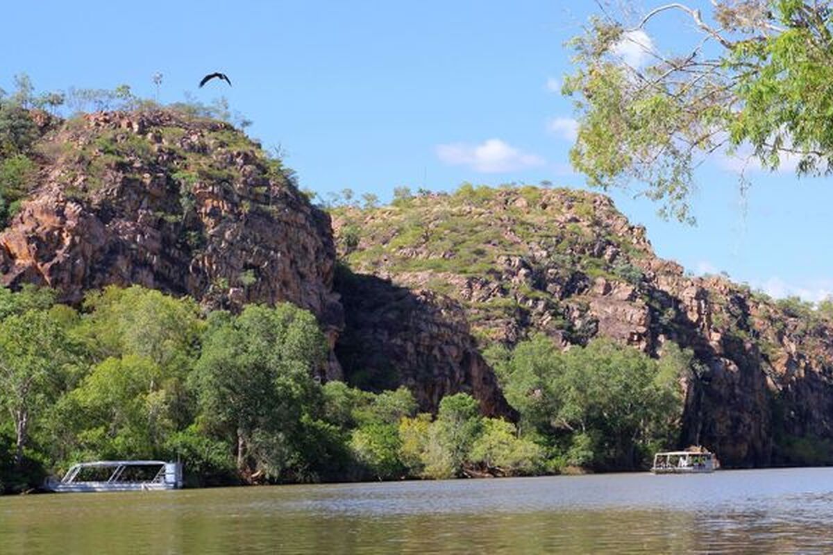 Desert River in Alice Springs