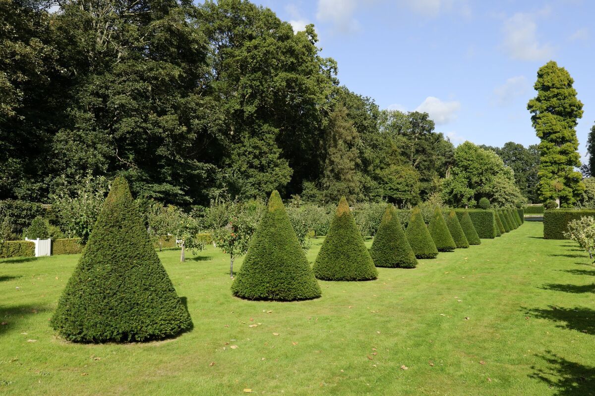 Tuinen van Erdigg Hall in Wrexham - Wales