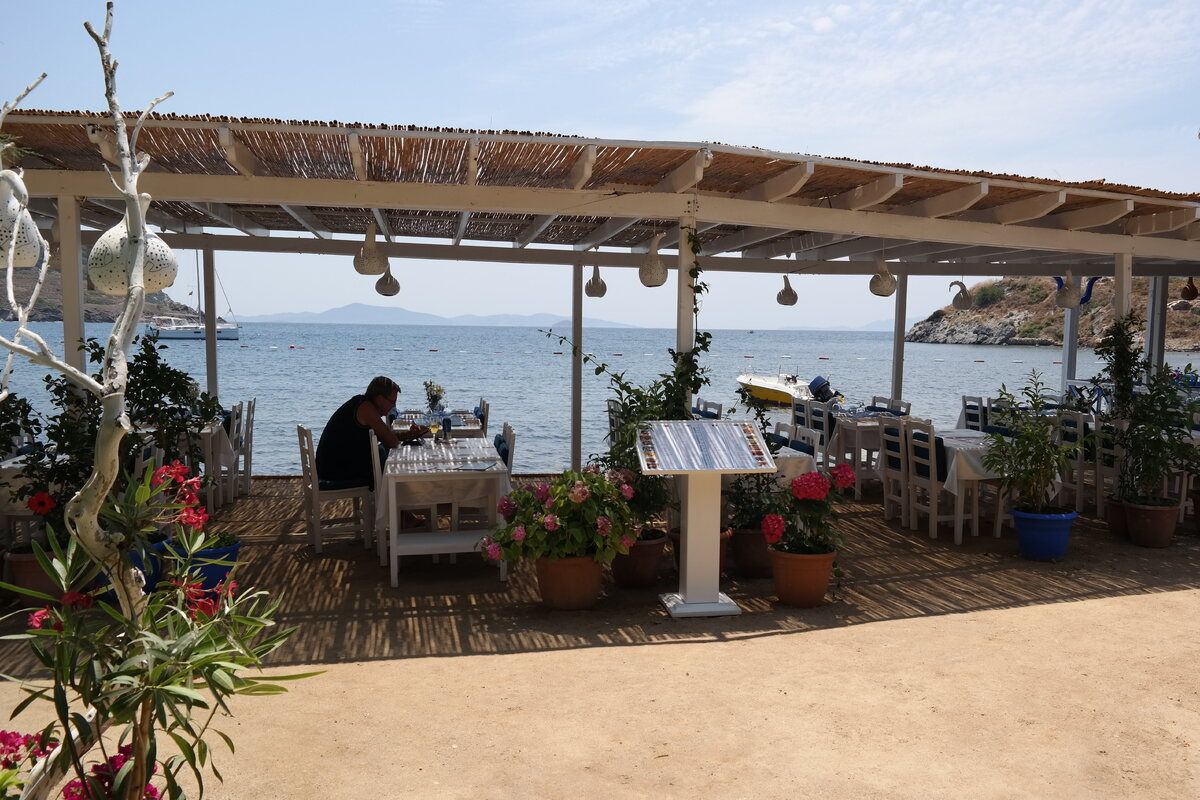 Eten in Gümüşlük