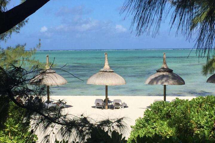 Een bounty wit strand