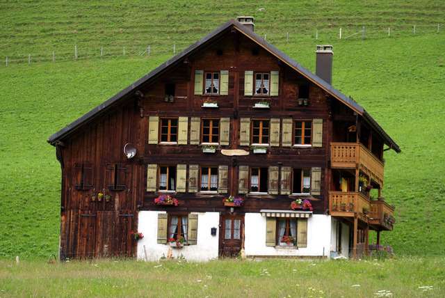 Chalets in Zwitserland