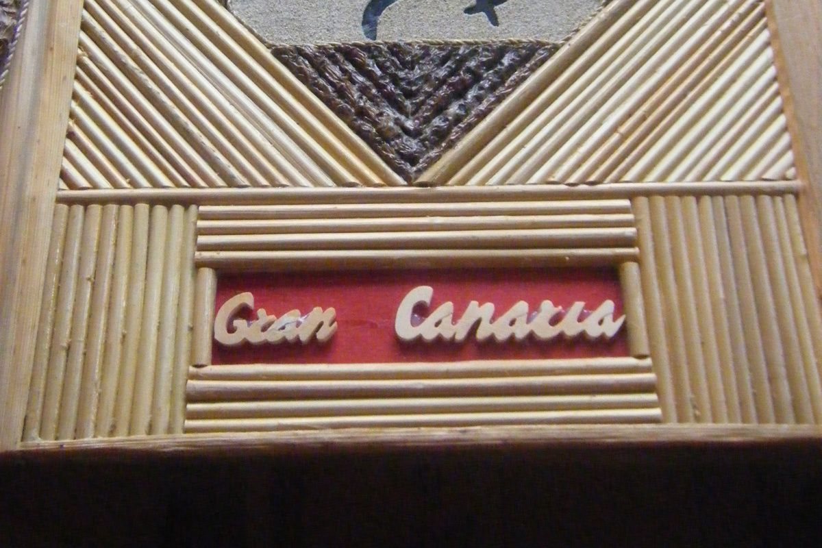 Het lege fotoboek over Gran Canaria