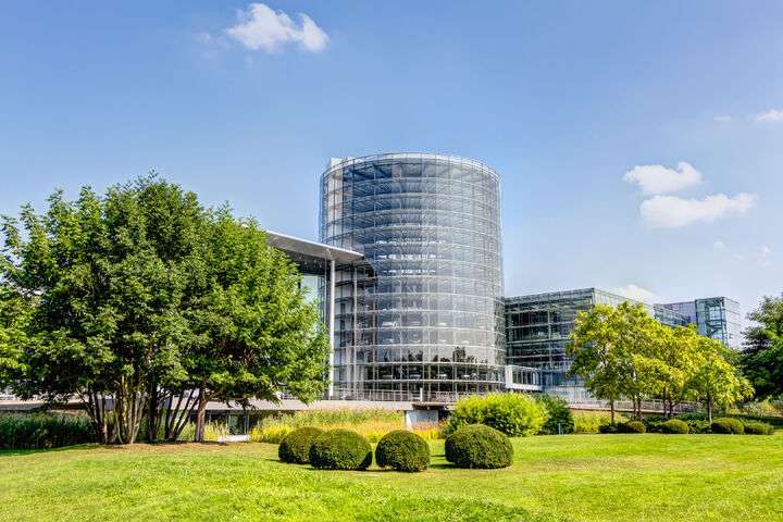 Volkswagenfabriek in Dresden