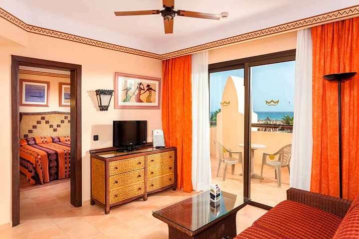 Uitzicht van 'Suite'