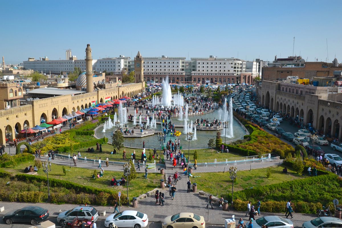 Erbil is de hoofdstad van Iraaks-Koerdistan