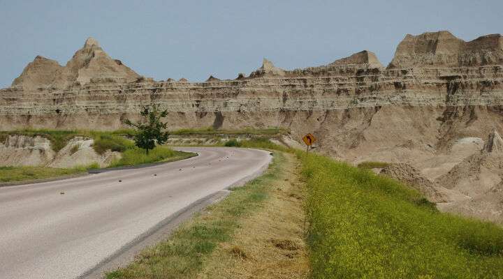 Badlands National Park in South Dakota