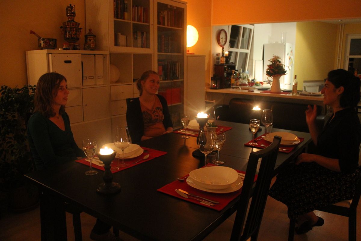 Diner bij locals in Berlijn