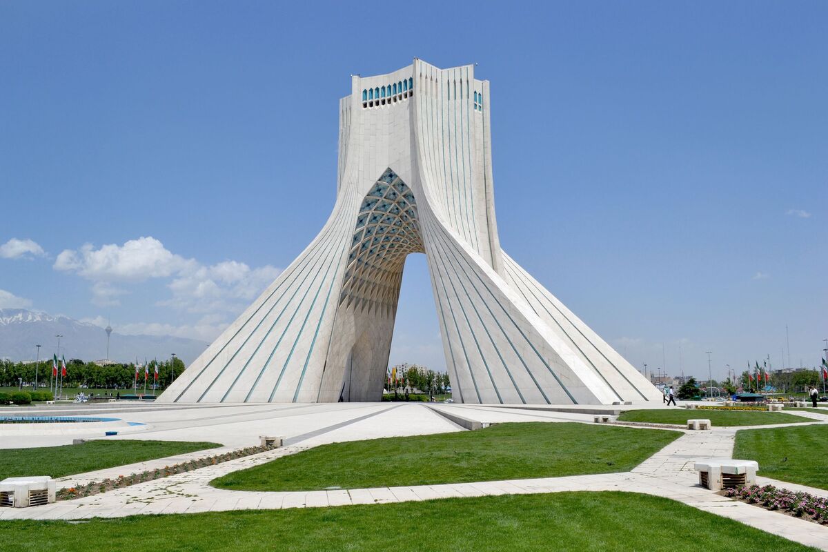 Azadi monument in Teheran, hoofdstad Iran