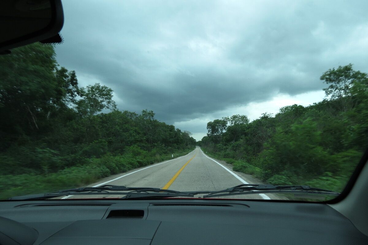 Met de auto door Mexico