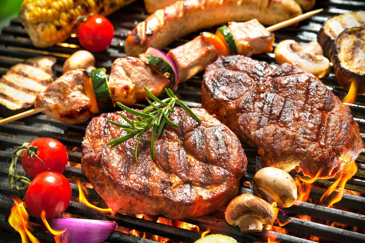 BBQ met collega's