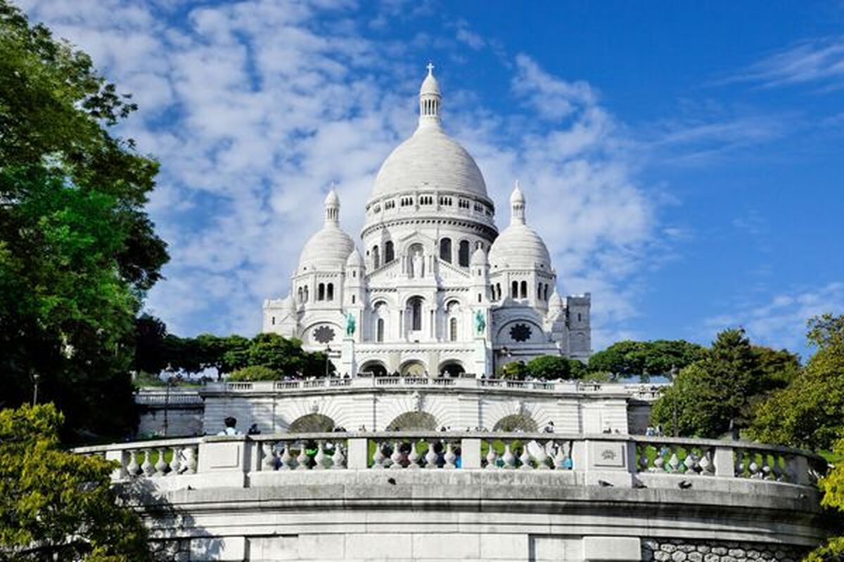 De mooie Sacré-Cœur van Parijs