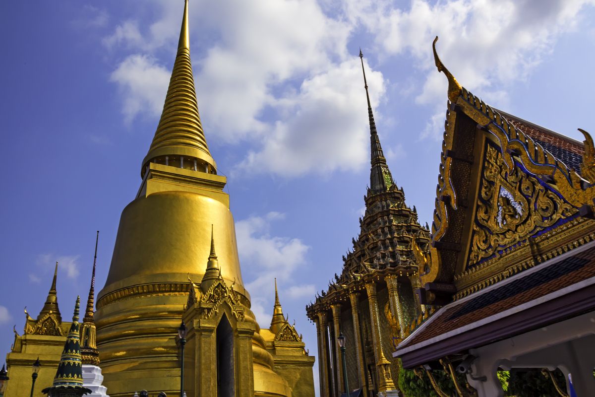 Tempel van Buddha in Thailand
