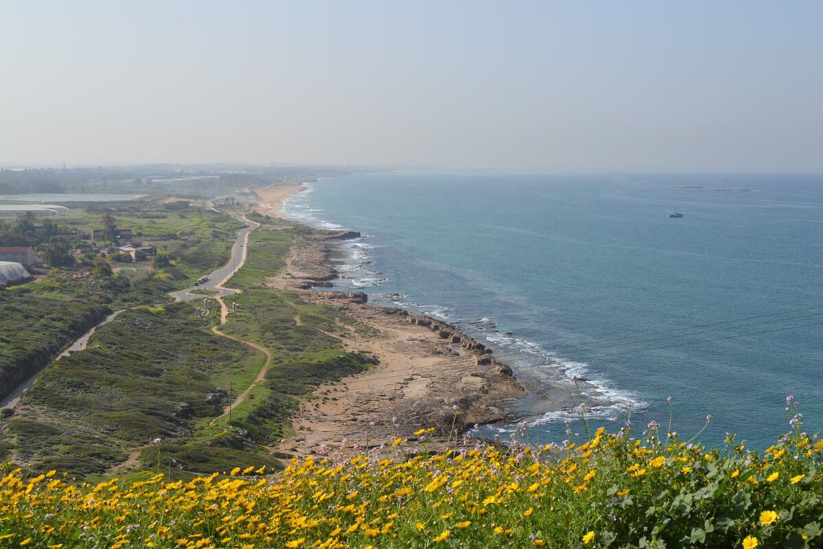 Rosh Hanikra, het meest noordelijke punt van Isra�l aan de grens met Libanon