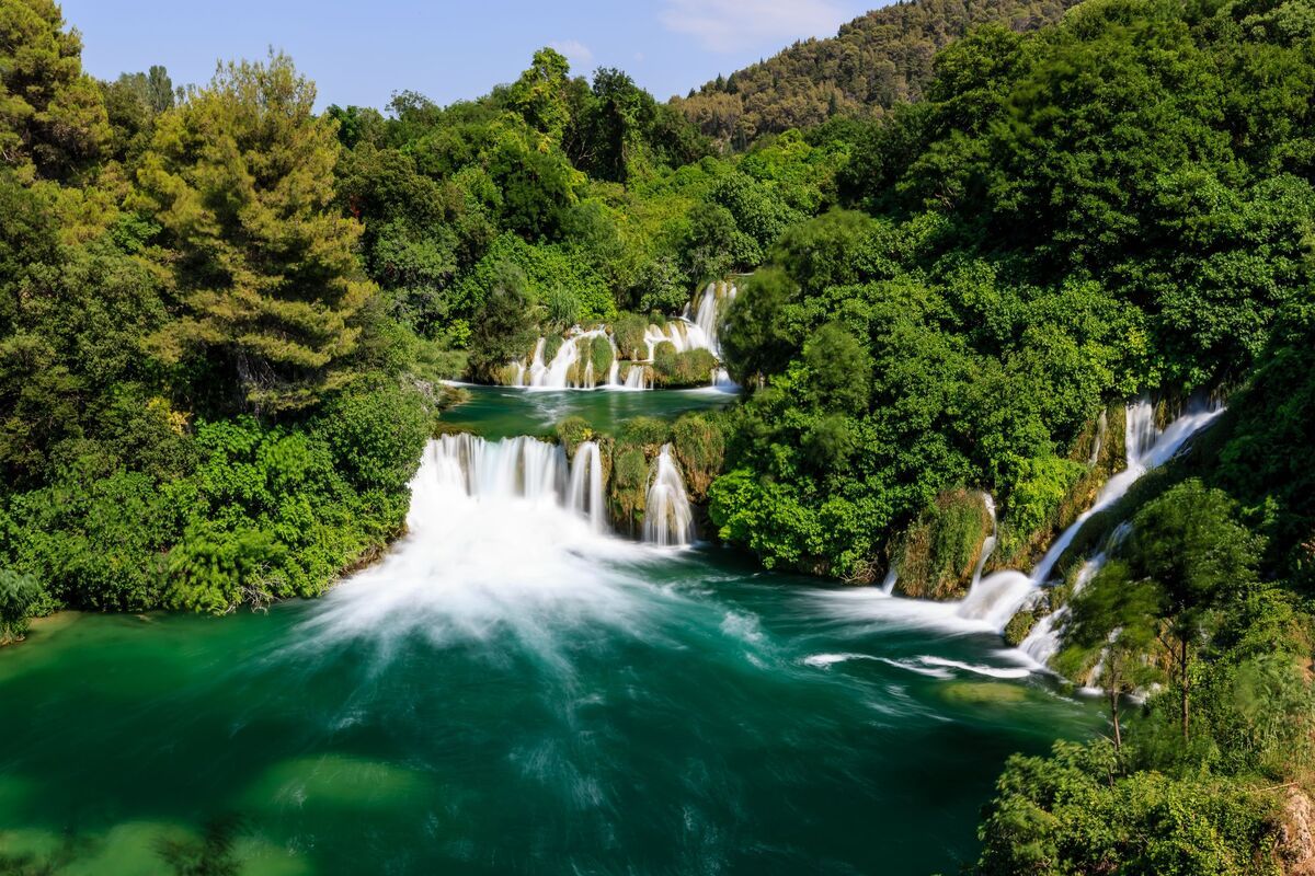 Krka watervallen