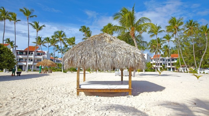 Tropisch strand in Punta Cana