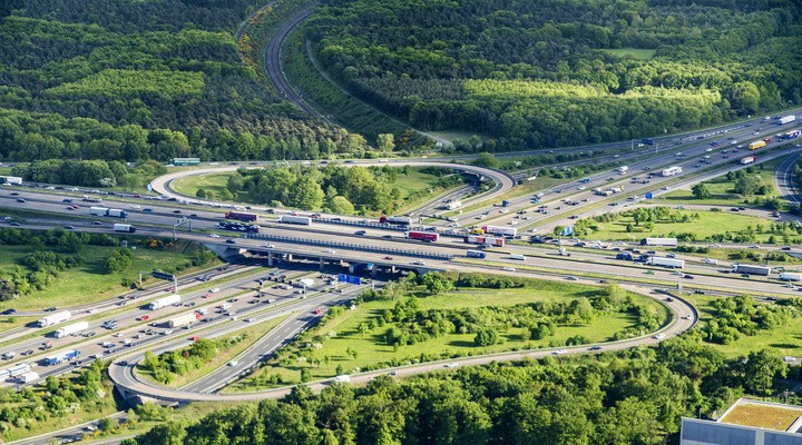 De Autobahn in Duitsland