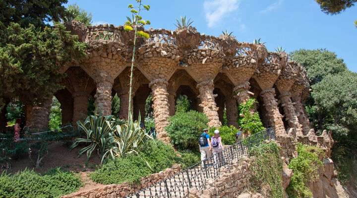 Parc Gell in Barcelona