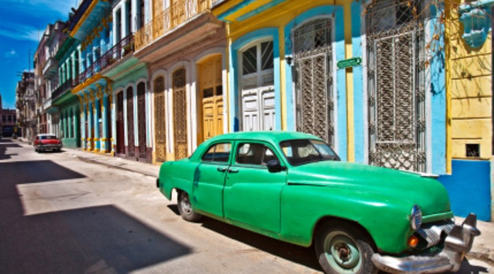 De wijk Havana Vieja