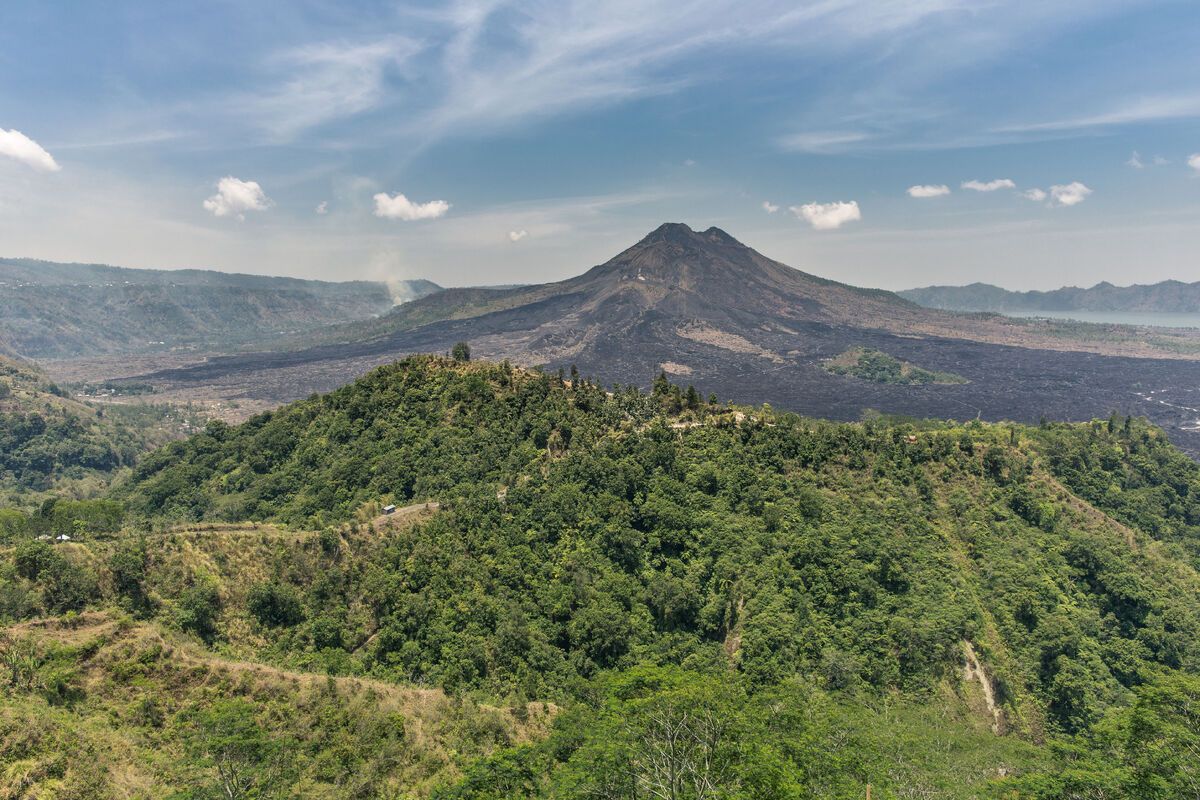 Batur vulkaan op Bali
