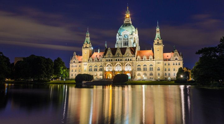 Stadhuis van Hannover, Duitsland, Nedersaksen