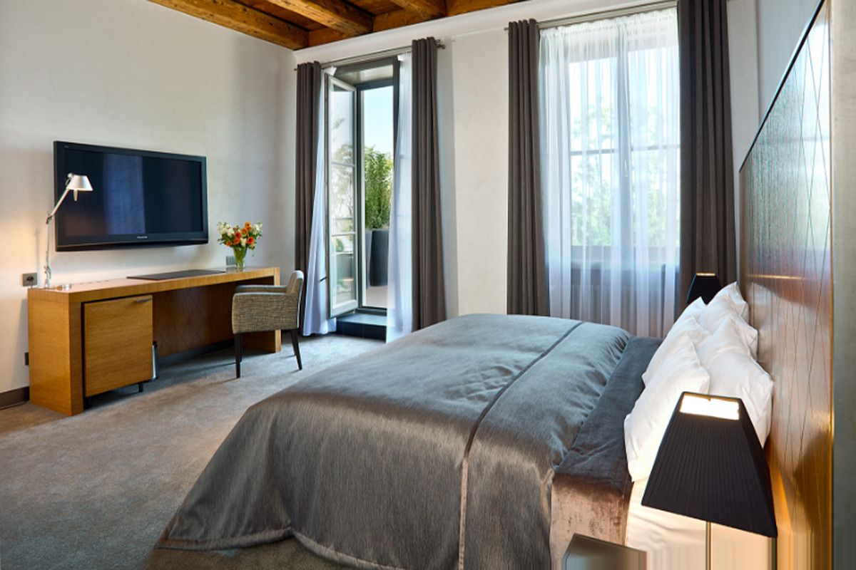 Hotel Albrecht slaapkamer