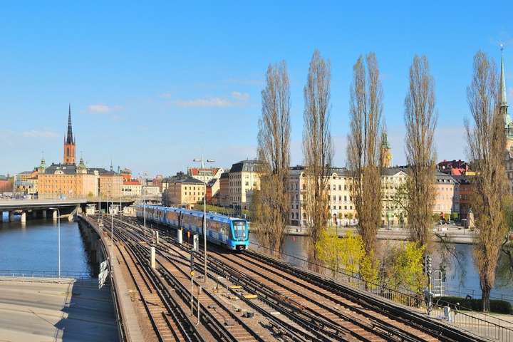 Trein voor Stockholm