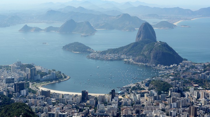 De Braziliaanse stad Rio de Janeiro