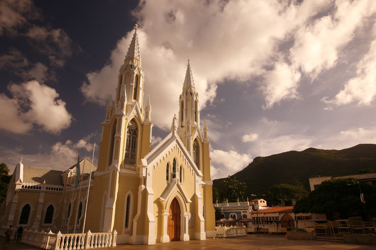 De kerk in El Valle del Espiritu Santo 