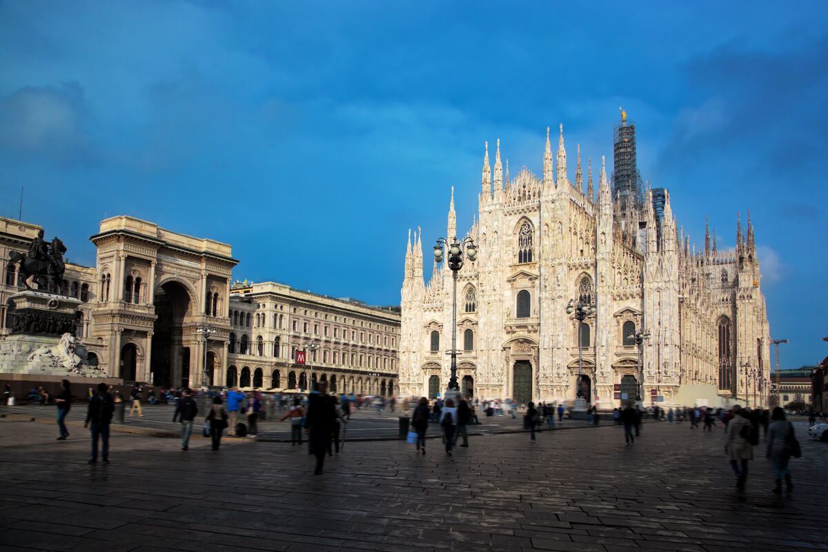 Duomo op Piazza del Duomo, Milaan