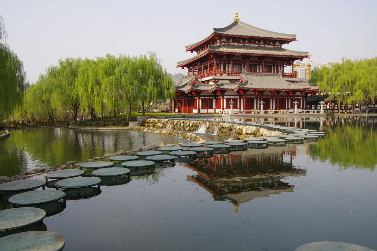 China Xi An Datang lotus park