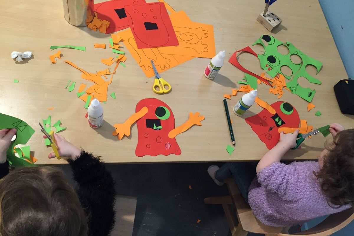 Knutselen in speelparadijs Harrewar