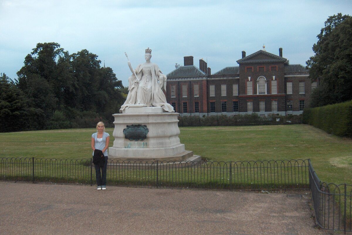 Bekende plekken van de Regency periode bekijken in de Kensington Gardens
