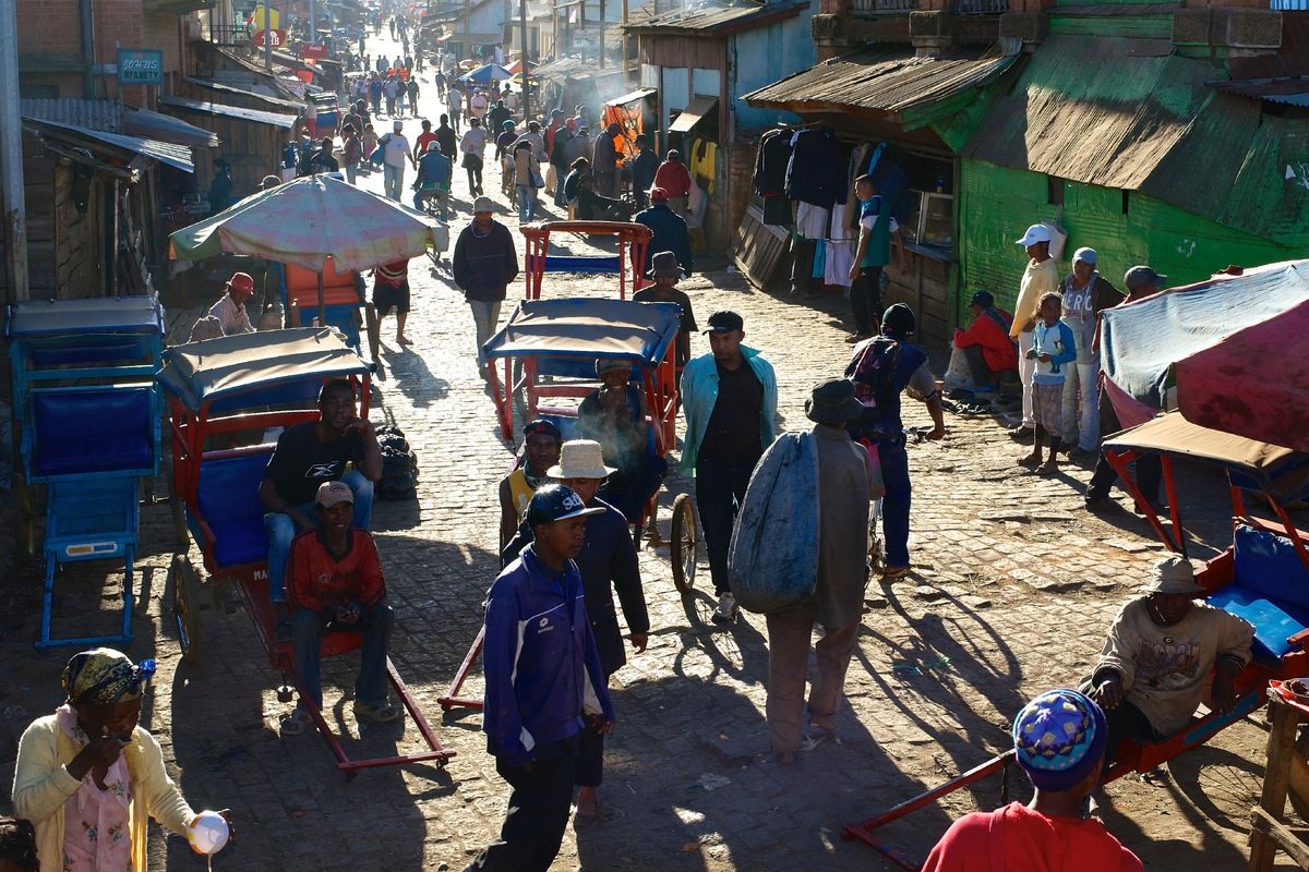 Verken Antsirabe met een kleurrijke pousse-pousse