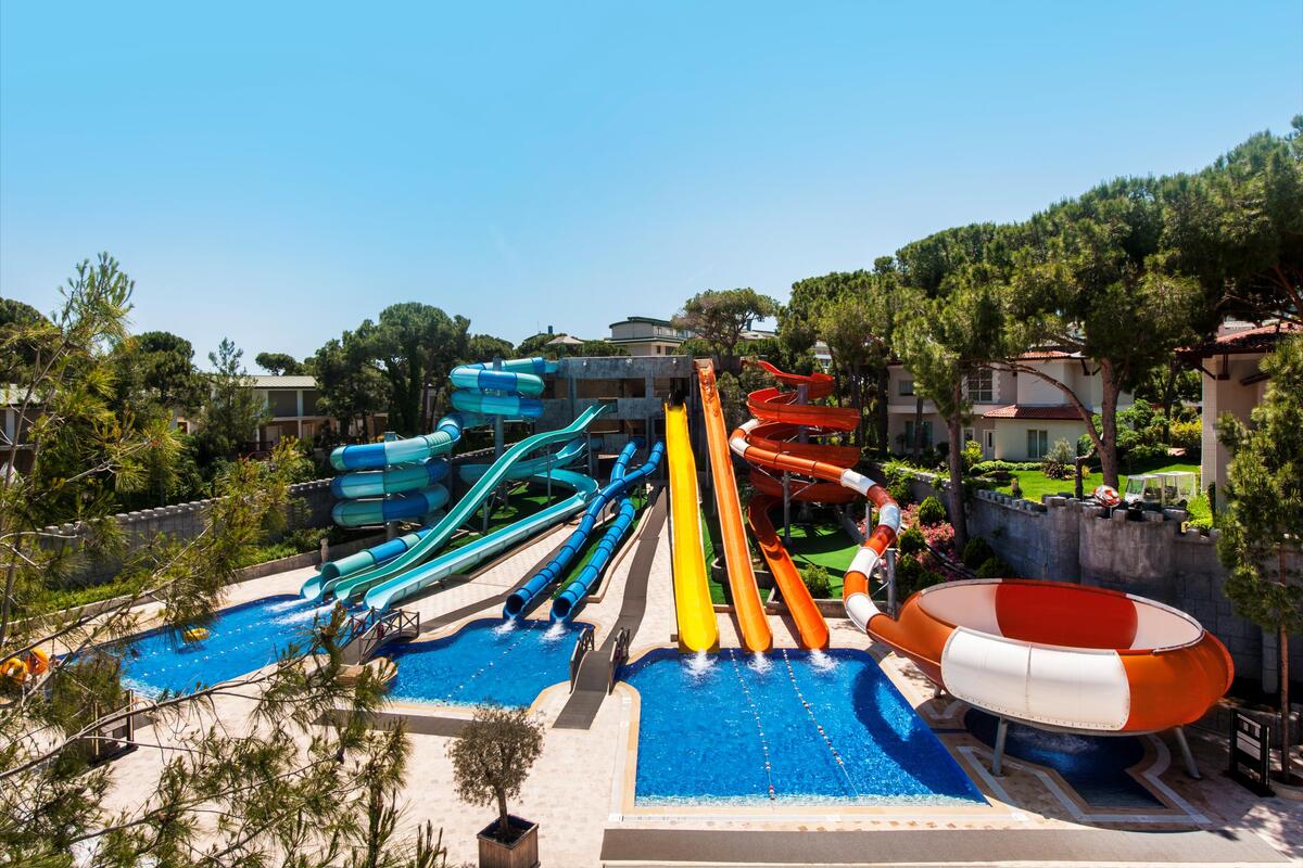 Glijbanen bij Maxx Royal Belek