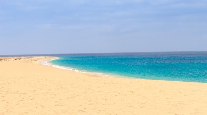 Strand van Kaapverdi