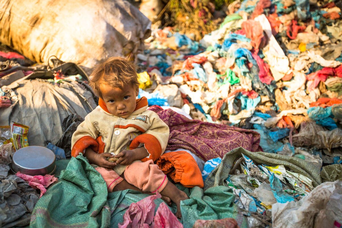 Er is veel kinderarmoede in Nepal