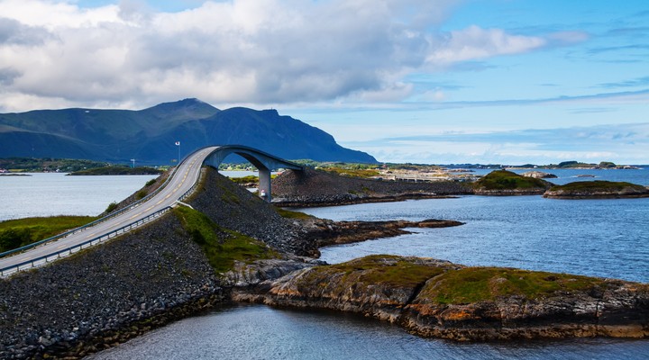 Atlantic Road in Noorwegen