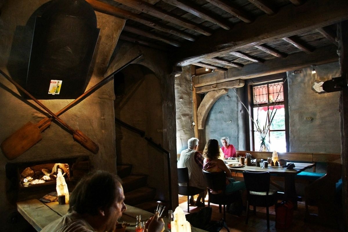 Een echt Middeleeuws restaurant