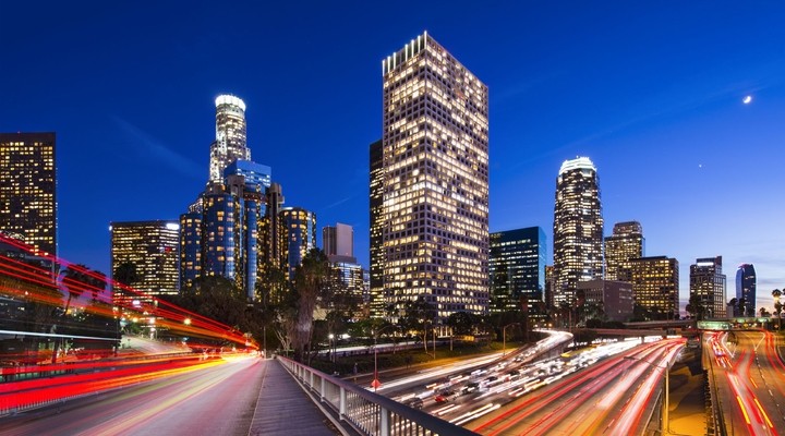 Los Angeles Skyline, Amerika