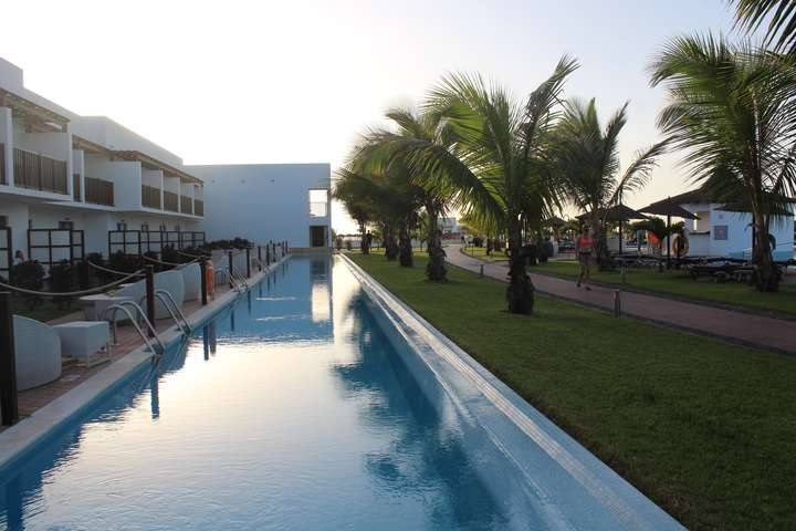 Zwembad van 'Tweepersoonskamer Deluxe Swim Up'