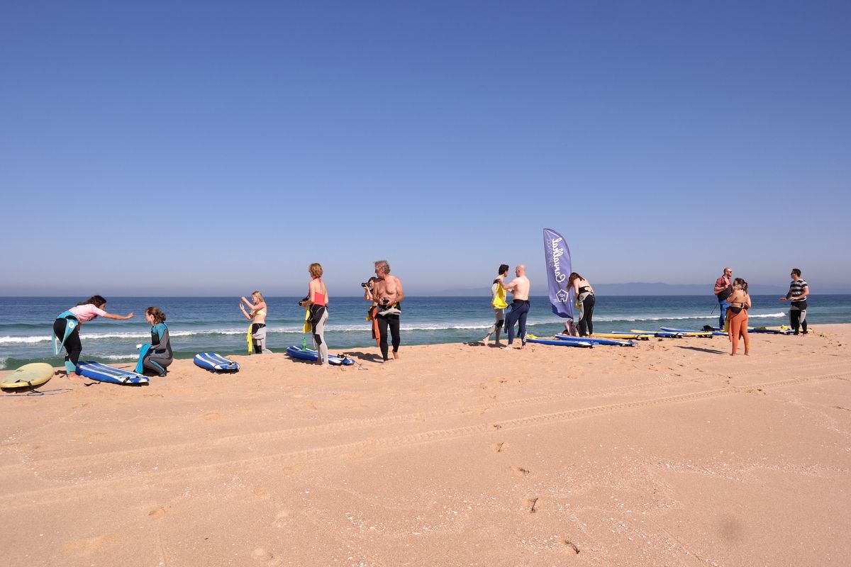 De voorbereidingen tijdens de surfles