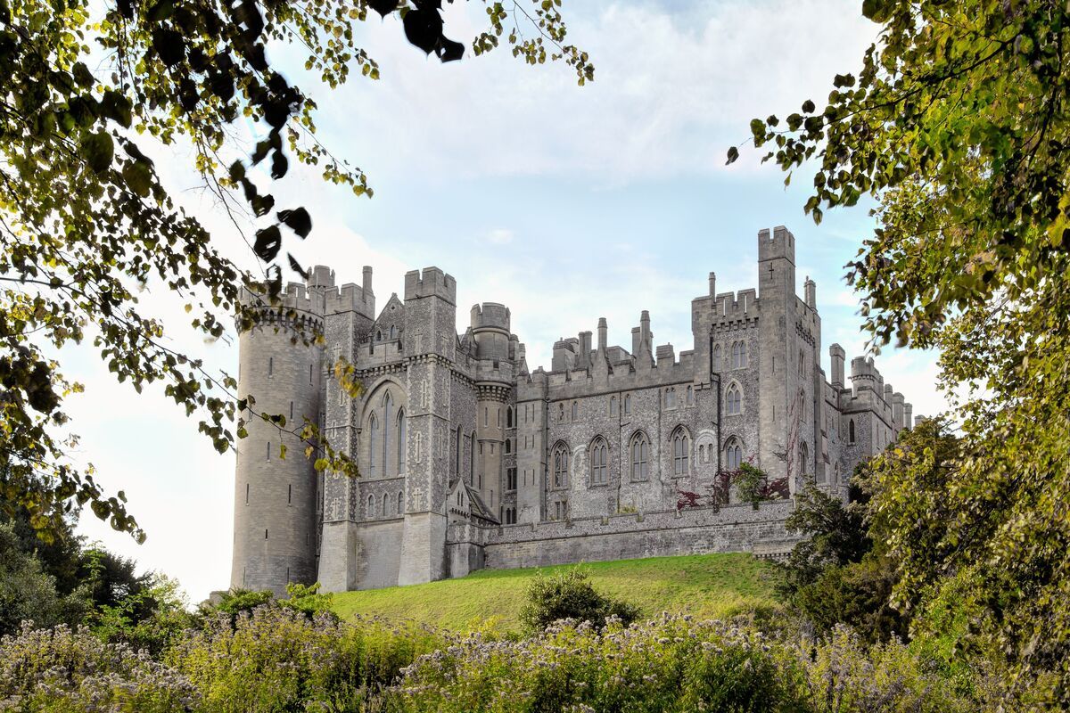 Het Arundel Kasteel, een van de filmlocaties