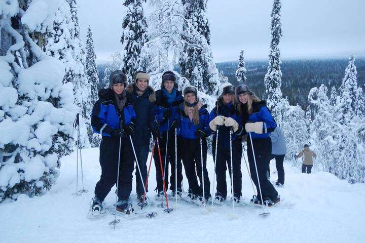 Sneeuwschoenwandelen