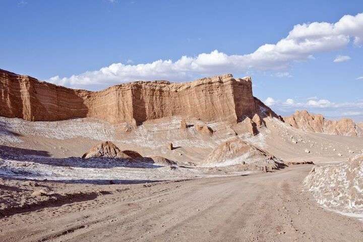De Atacama-woestijn is de droogste woestijn ter wereld