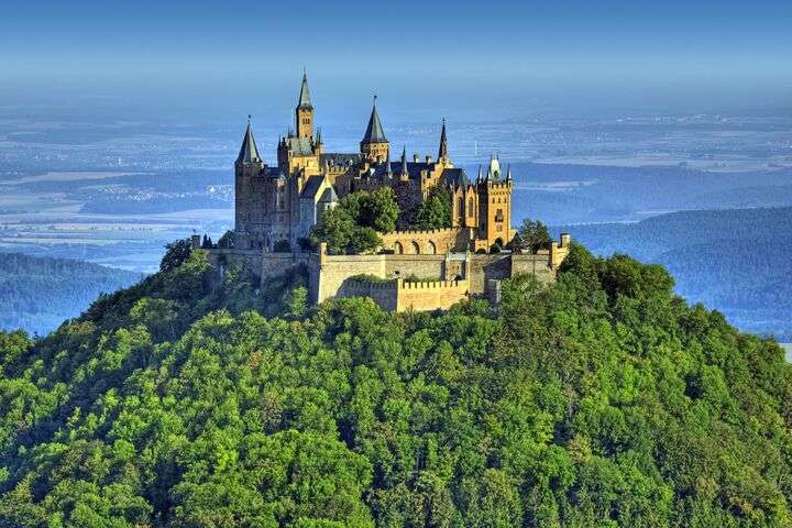 Hohenzollern en het prachtige vergezicht