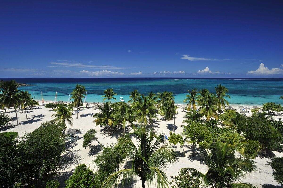 Tropisch strand in Holgu�n, Cuba