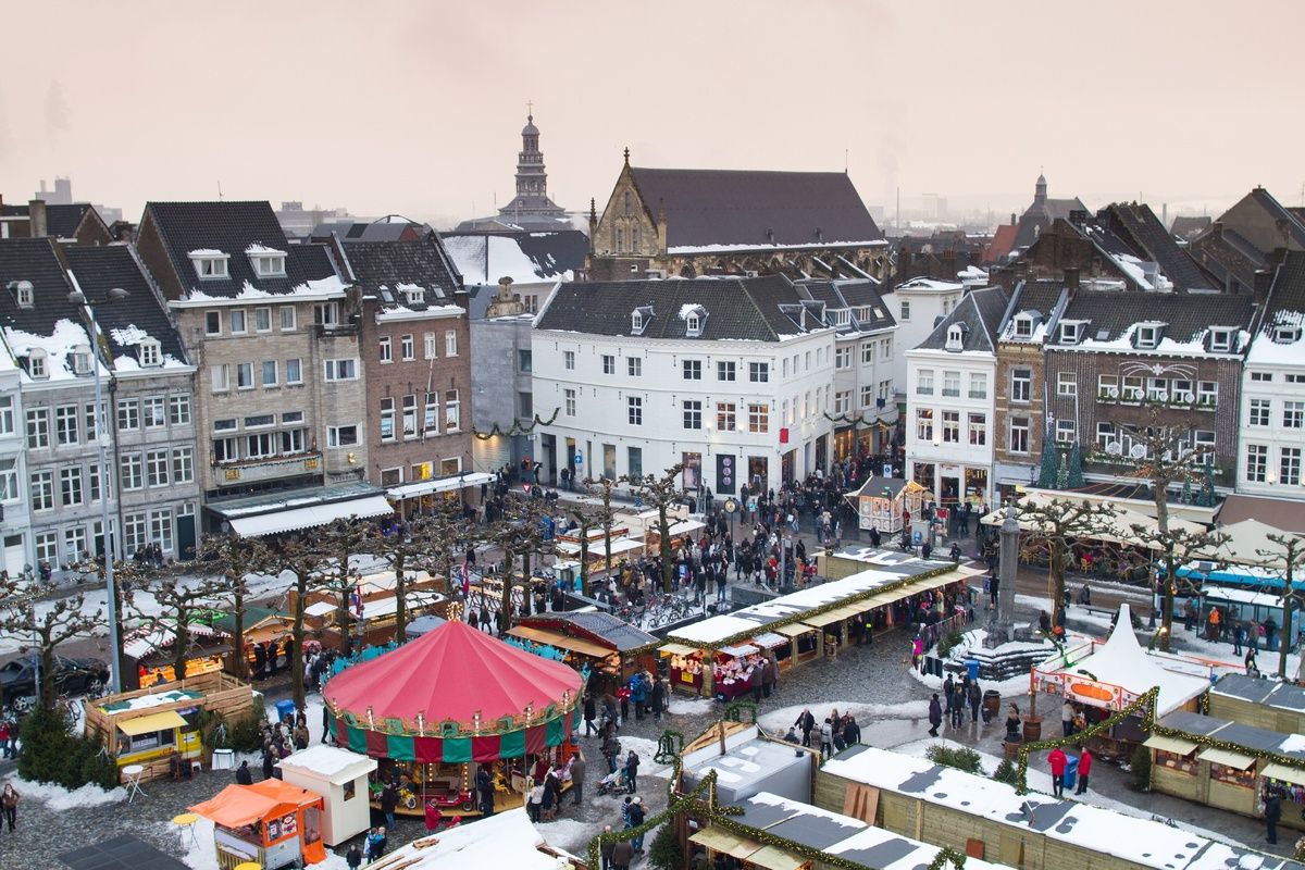 De kerstmarkt in Maastricht