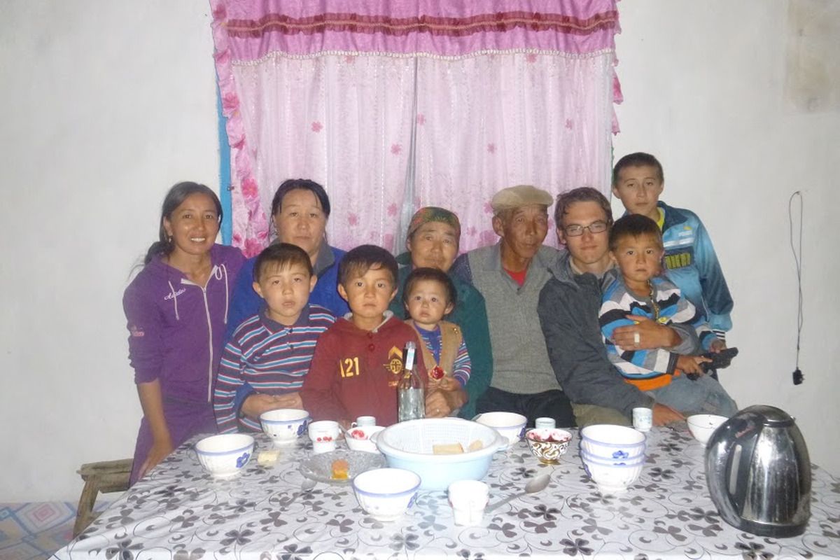 Een Mongoolse familie