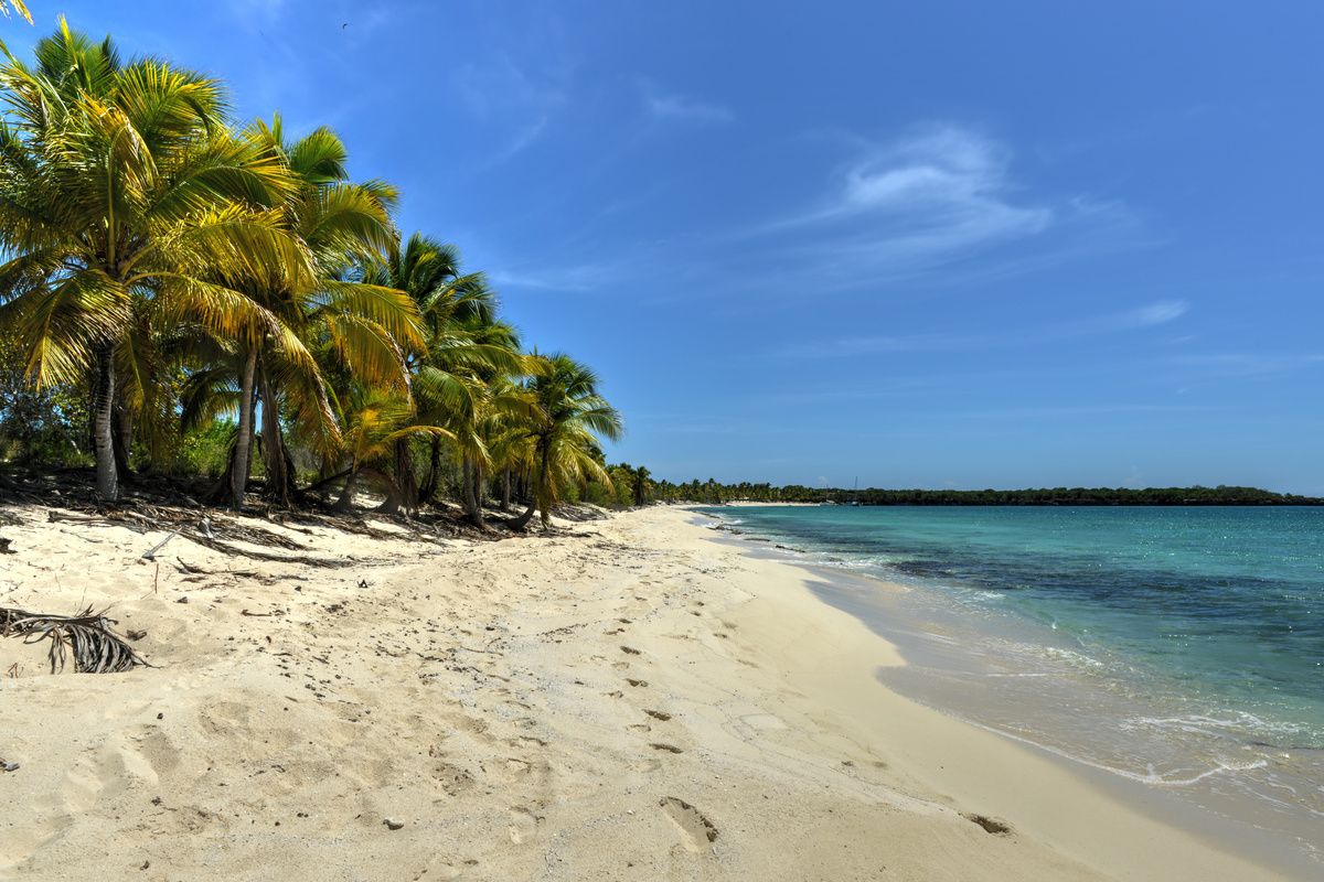 Het strand van de Dominicaanse Republiek