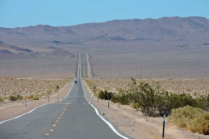 De lange weg naar Death Valley